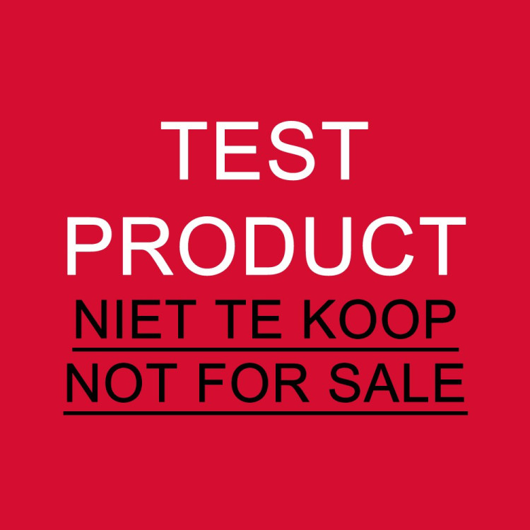 Testproduct 1 (wordt niet geleverd) Testproduct 1 (wordt niet geleverd)