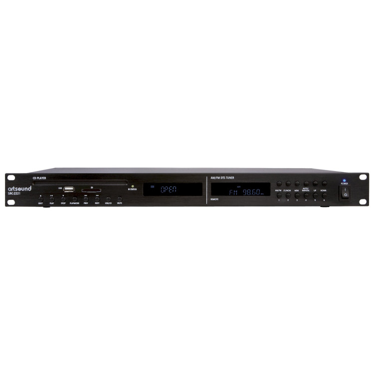 ArtSound SRC-2221, 19“ CD/MP3 en tuner ArtSound SRC-2221, 19“ CD/MP3 en tuner