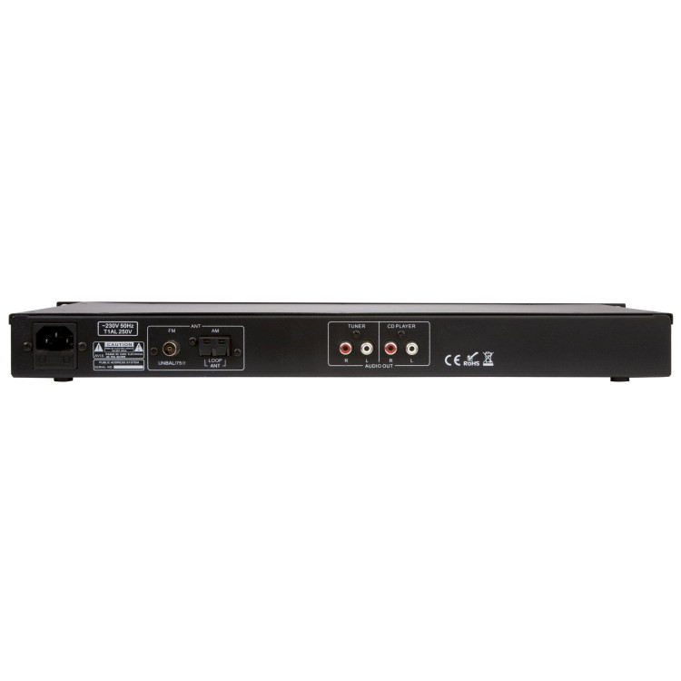 ArtSound SRC-2221, 19“ CD/MP3 en tuner ArtSound SRC-2221, 19“ CD/MP3 en tuner