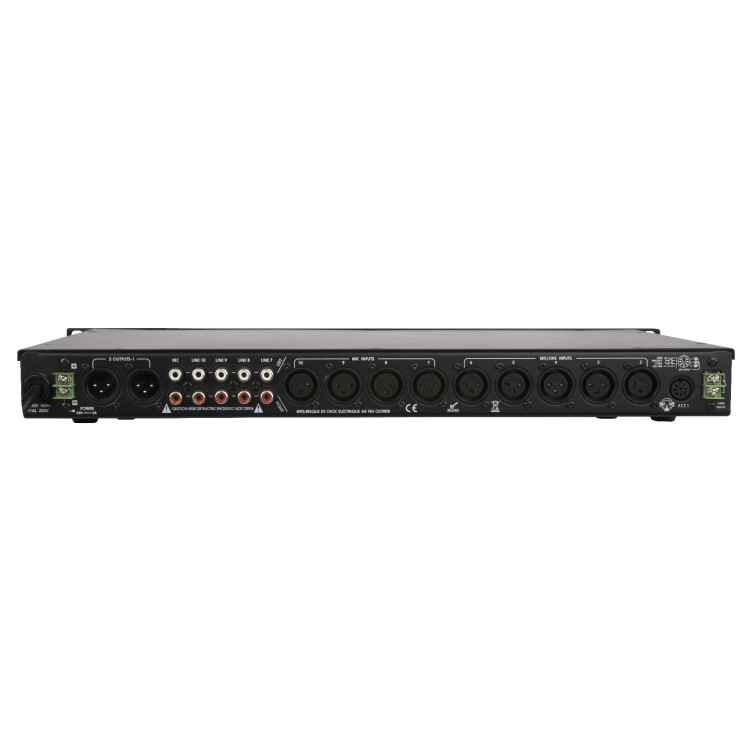 ArtSound PM-2S01, 2-zone voorversterker 10 inp., 2 uitgangen ArtSound PM-2S01, 2-zone voorversterker 10 inp., 2 uitgangen