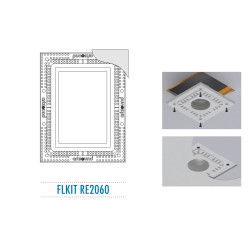 ArtSound FLKIT RE2060, Flush mount kit voor RE2060 ArtSound FLKIT RE2060, Flush mount kit voor RE2060