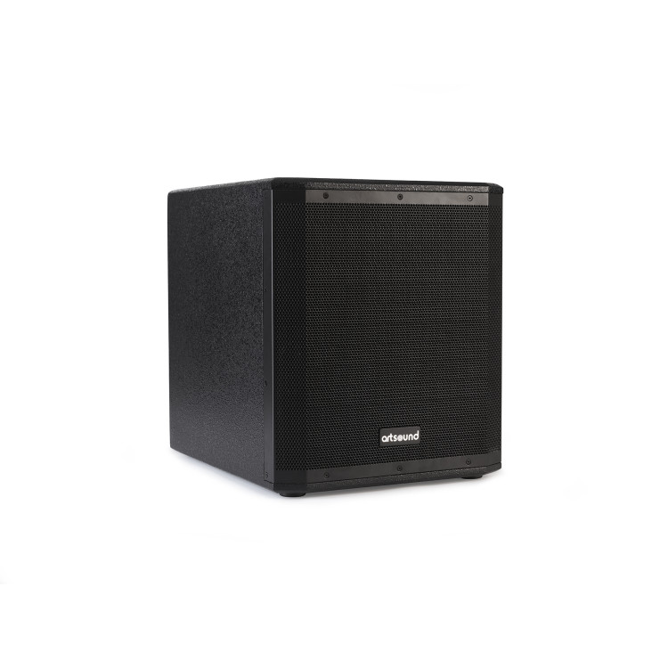 ArtSound PWR12, 2-weg speaker met actieve filter, 1500W, zwart ArtSound PWR12, 2-weg speaker met actieve filter, 1500W, zwart