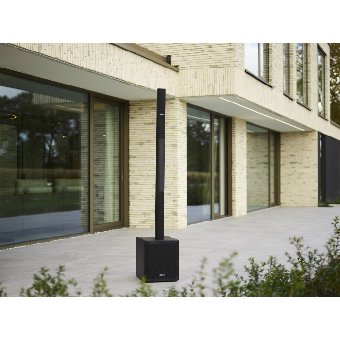 ArtSound PWR12, 2-weg speaker met actieve filter, 1500W, zwart