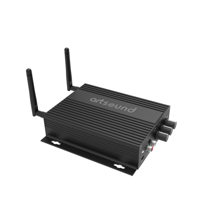 ArtSound SMART HYDE, multiroom versterker, 2x 50W, WIFI/BT, zwart ArtSound SMART HYDE, multiroom versterker, 2x 50W, WIFI/BT, zwart