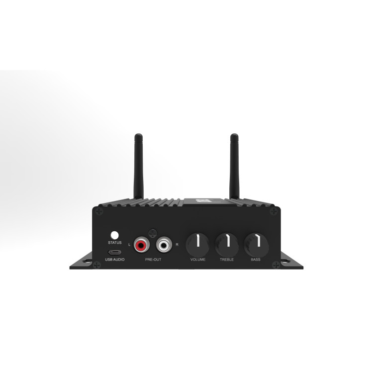 ArtSound SMART HYDE, multiroom versterker, 2x 50W, WIFI/BT, zwart ArtSound SMART HYDE, multiroom versterker, 2x 50W, WIFI/BT, zwart