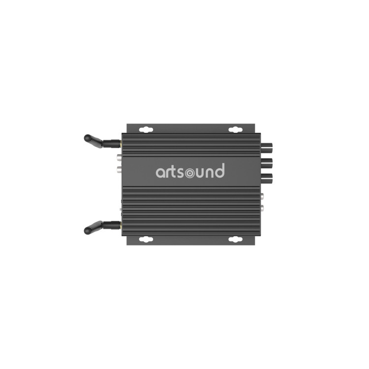 ArtSound SMART HYDE, multiroom versterker, 2x 50W, WIFI/BT, zwart ArtSound SMART HYDE, multiroom versterker, 2x 50W, WIFI/BT, zwart