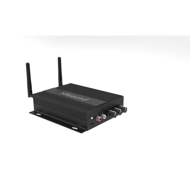 ArtSound SMART HYDE, multiroom versterker, 2x 50W, WIFI/BT, zwart ArtSound SMART HYDE, multiroom versterker, 2x 50W, WIFI/BT, zwart