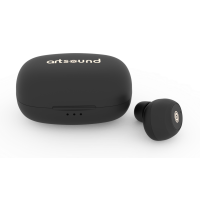 ArtSound BRAINWAVE01, true wireless earbuds, zwart