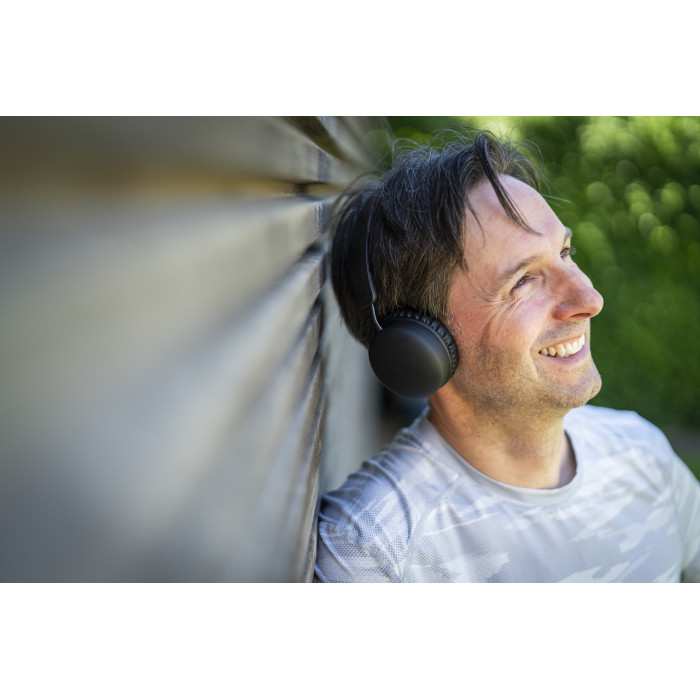 ArtSound BRAINWAVE05, wireless on-ear headphones, zwart