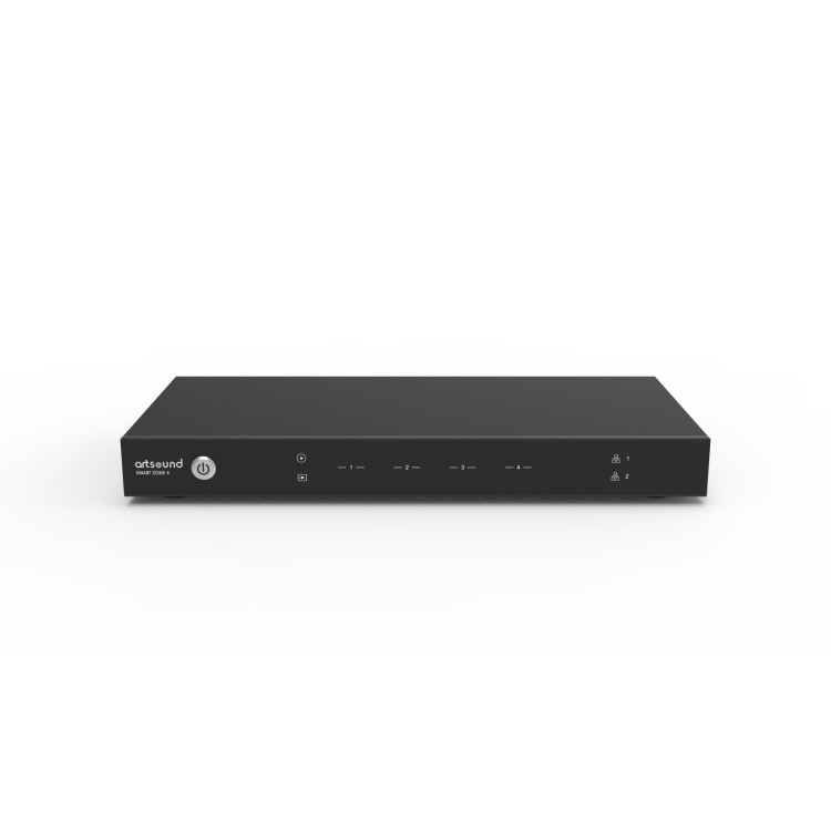 ArtSound SMART ZONE 4, multiroom streamer, zwart