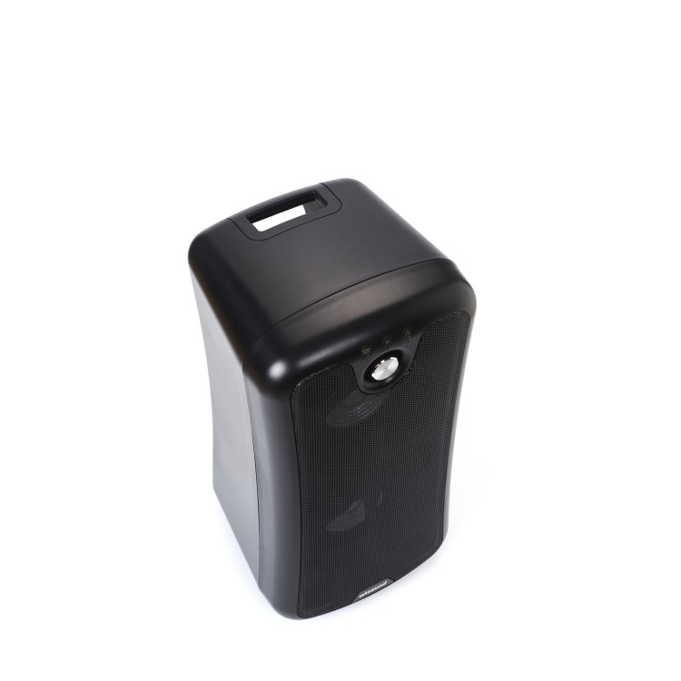 ArtSound PWR09, portable BT party speaker, aux in, mic in, black