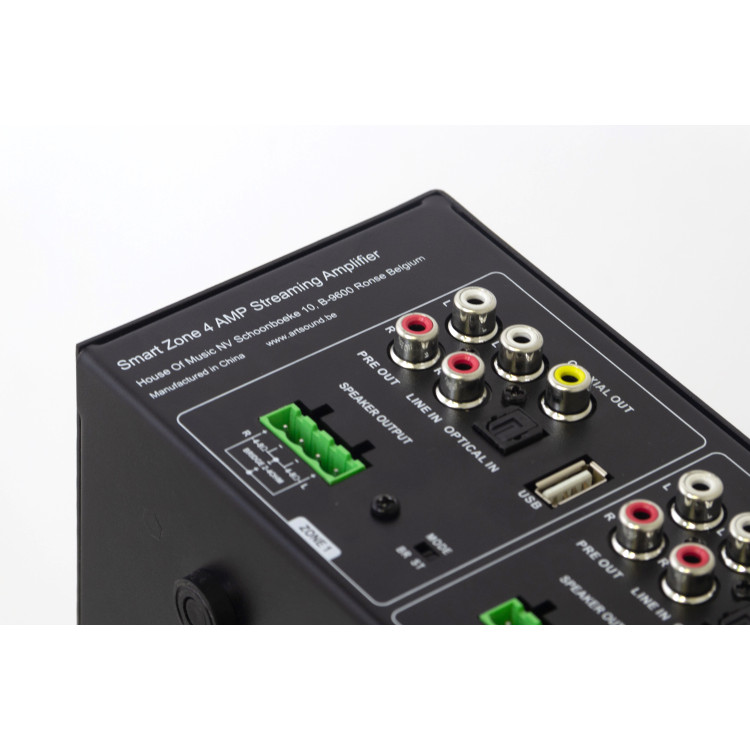 ArtSound SMART ZONE 4 AMP, multiroom streaming versterker ArtSound SMART ZONE 4 AMP, multiroom streaming versterker