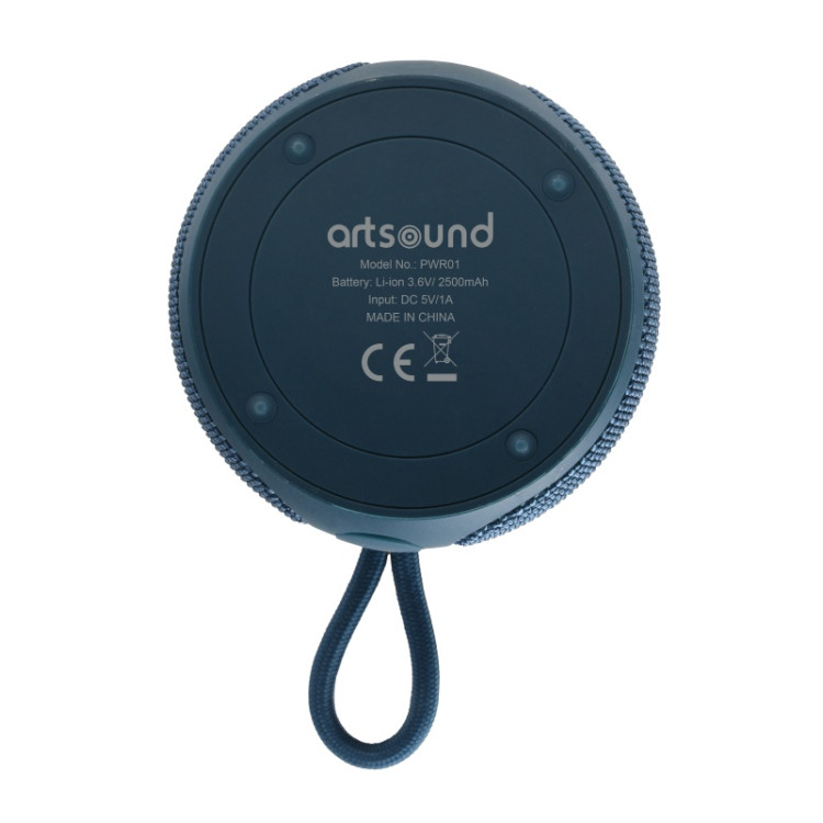 ArtSound PWR01, portable bluetooth speaker, blue ArtSound PWR01, portable bluetooth speaker, blue