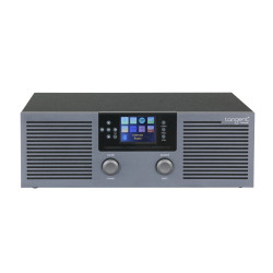 Tangent Radio Fem, FM/DAB+/INTERNETRADIO/BT/CD/SPOTIFY, Gunmetal/Zwart