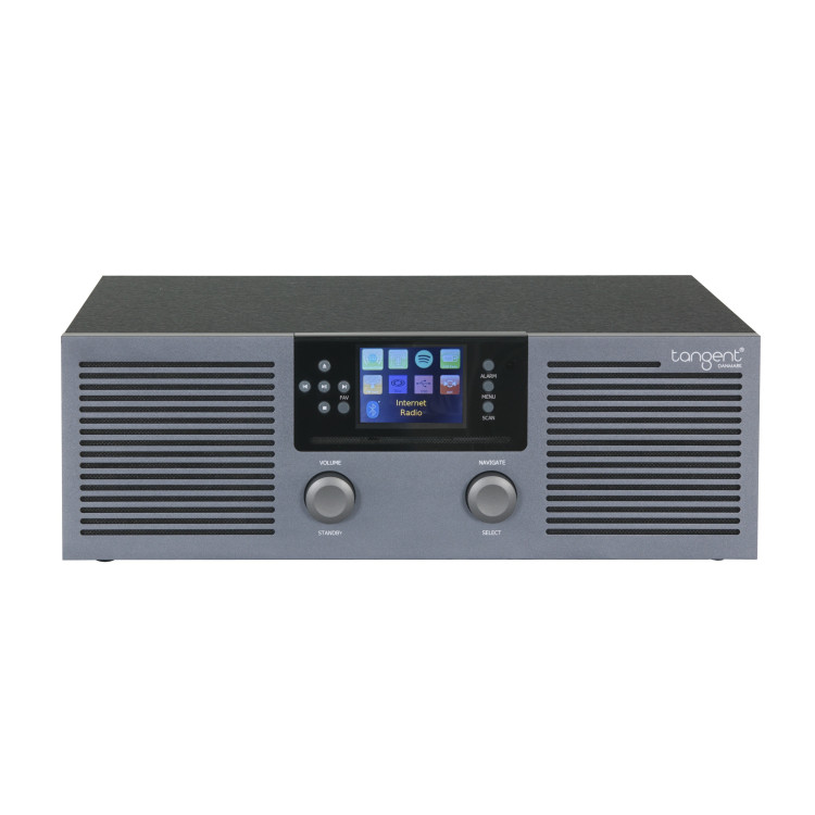 Tangent Radio Fem, FM/DAB+/INTERNETRADIO/BT/CD/SPOTIFY, Gunmetal/Zwart Tangent Radio Fem, FM/DAB+/INTERNETRADIO/BT/CD/SPOTIFY, Gunmetal/Zwart