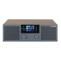 Tangent Radio Fem, FM/DAB+/INTERNETRADIO/BT/CD/SPOTIFY, Gunmetal/Walnoot Veneer