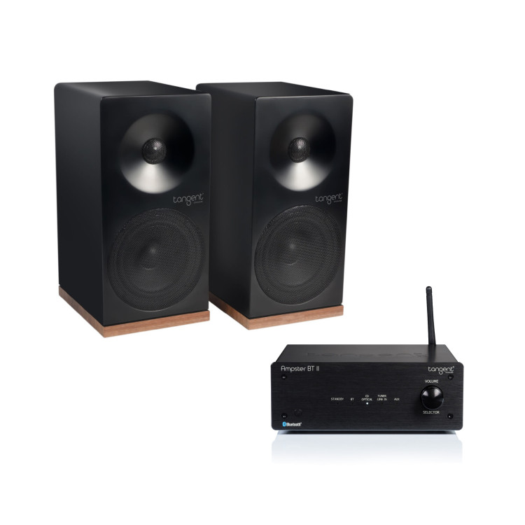 Tangent Ampster II X4, Micro System, Zwart Tangent Ampster II X4, Micro System, Zwart