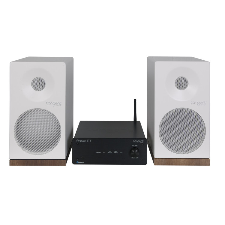 Tangent Ampster II X4, Micro System, Wit Tangent Ampster II X4, Micro System, Wit