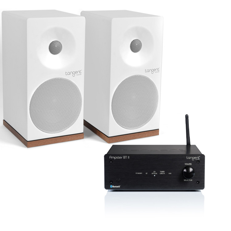 Tangent Ampster II X4, Micro System, Wit Tangent Ampster II X4, Micro System, Wit