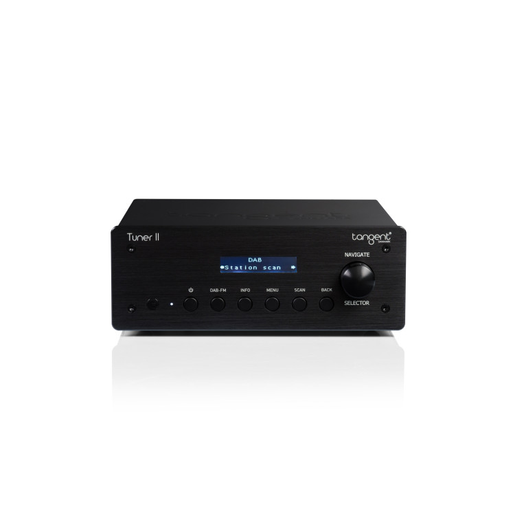 Tangent Tuner II, FM/DAB+ tuner, Zwart Tangent Tuner II, FM/DAB+ tuner, Zwart