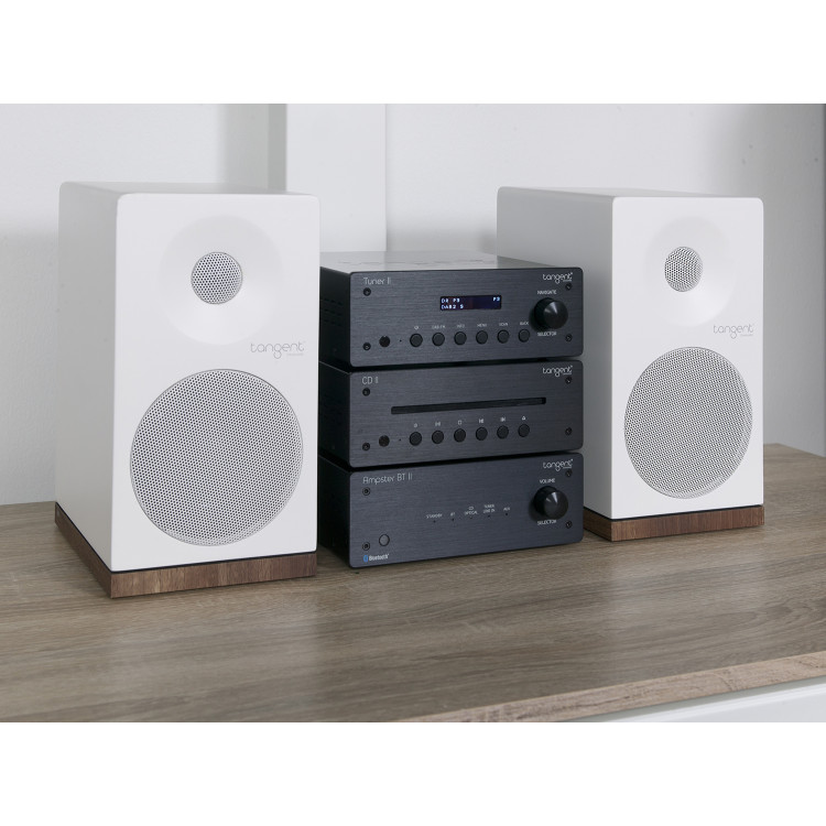 Tangent HiFi II, cd player, tuner, amplifier, Zwart Tangent HiFi II, cd player, tuner, amplifier, Zwart