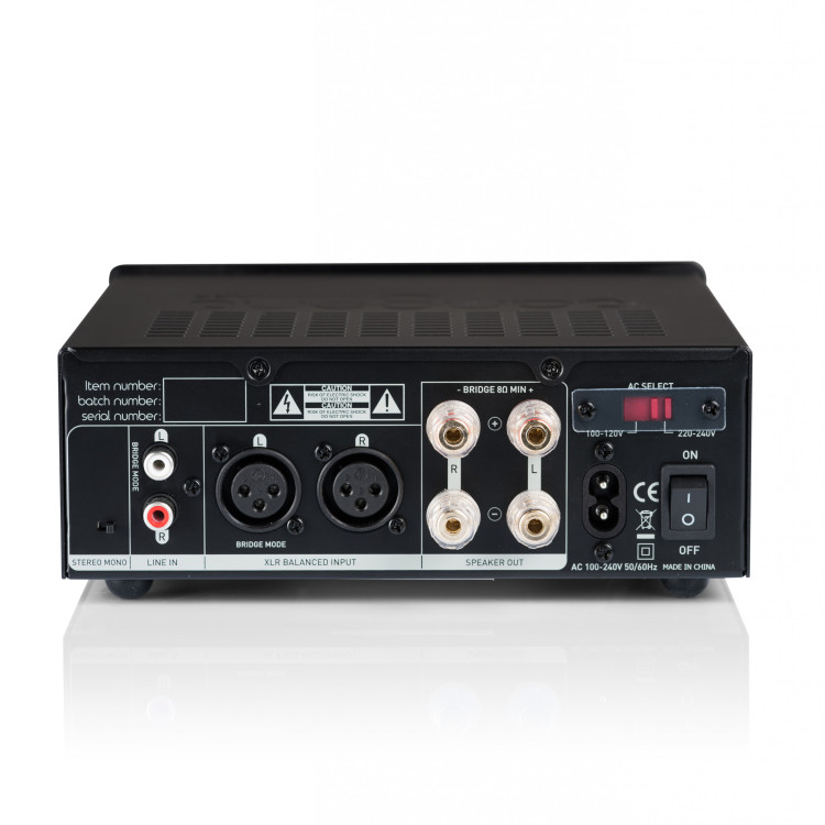 Tangent PowerAmpster II, power amplifier, Zwart Tangent PowerAmpster II, power amplifier, Zwart