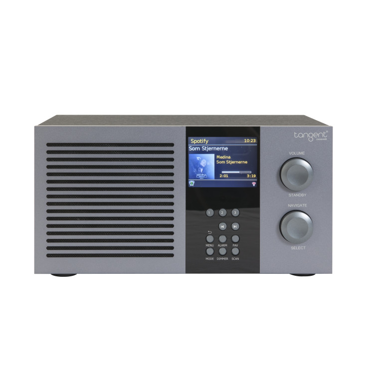 Tangent Radio Tre, FM/DAB+/INTERNETRADIO/BT/SPOTIFY, Alu/Zwart Tangent Radio Tre, FM/DAB+/INTERNETRADIO/BT/SPOTIFY, Alu/Zwart