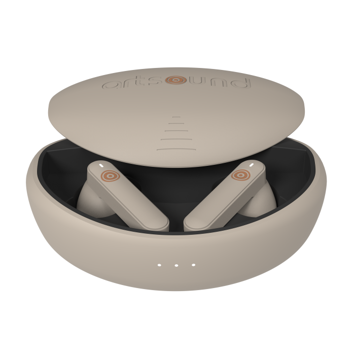 ArtSound BRAINWAVE04, ANC True Wireless Earbuds, Zand