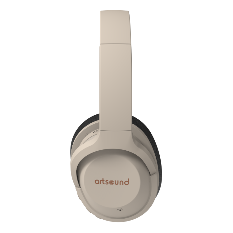 ArtSound BRAINWAVE07, ANC Wireless over-ear Headphones, Zand ArtSound BRAINWAVE07, ANC Wireless over-ear Headphones, Zand