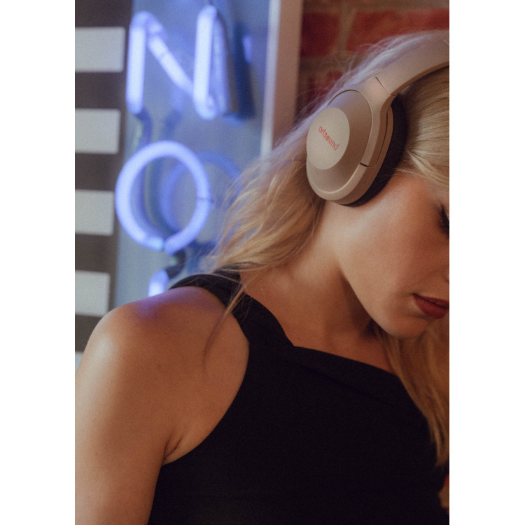 ArtSound BRAINWAVE07, ANC Wireless over-ear Headphones, Zand ArtSound BRAINWAVE07, ANC Wireless over-ear Headphones, Zand