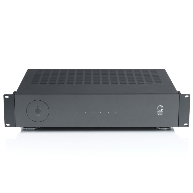 Elipson A680 Multi-Channels Amplifier (3 Zones / 6 Channels X 80W) (Per Piece) Elipson A680 Multi-Channels Amplifier (3 Zones / 6 Channels X 80W) (Per Piece)