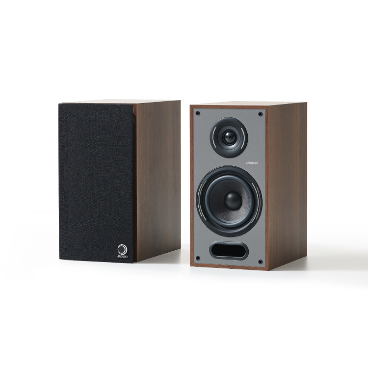 Elipson Horus 6B - Walnoot / Donker grijs (per paar) Elipson Horus 6B - Walnoot / Donker grijs (per paar)