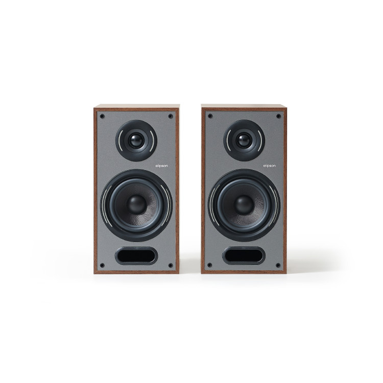 Elipson Horus 6B - Walnoot / Donker grijs (per paar) Elipson Horus 6B - Walnoot / Donker grijs (per paar)