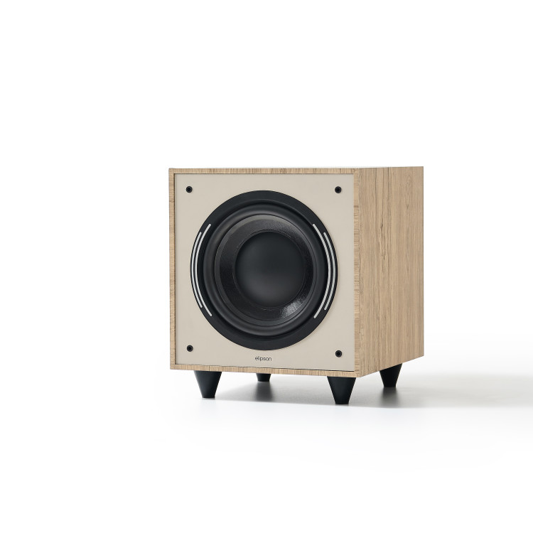 Elipson Horus 8S subwoofer - Licht hout / Beige Elipson Horus 8S subwoofer - Licht hout / Beige