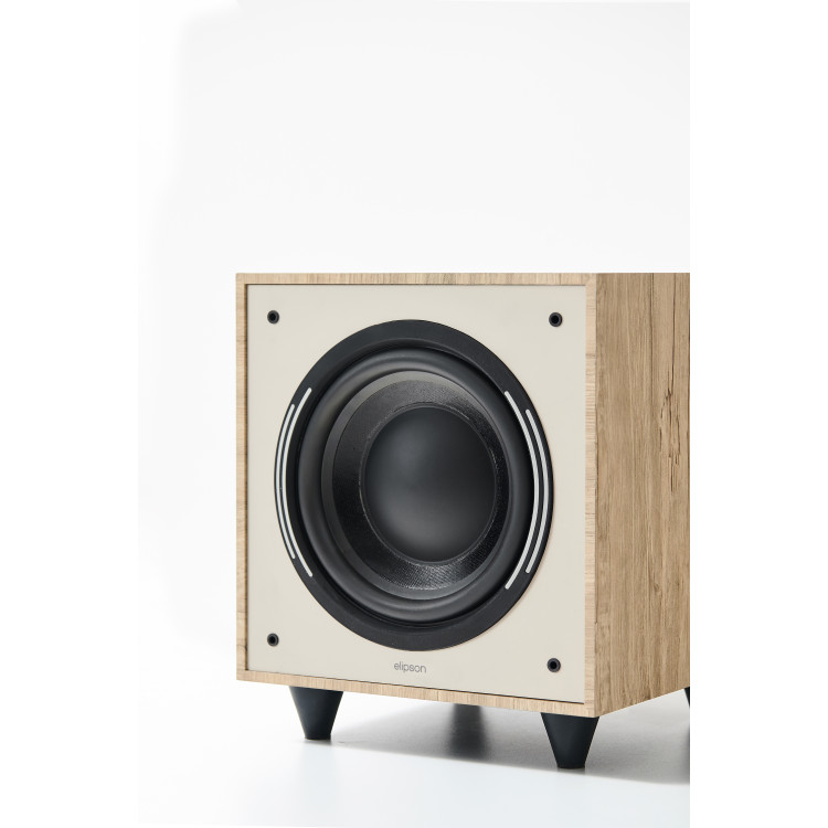 Elipson Horus 8S subwoofer - Licht hout / Beige Elipson Horus 8S subwoofer - Licht hout / Beige
