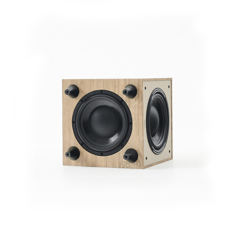 Elipson Horus 8S subwoofer - Licht hout / Beige Elipson Horus 8S subwoofer - Licht hout / Beige