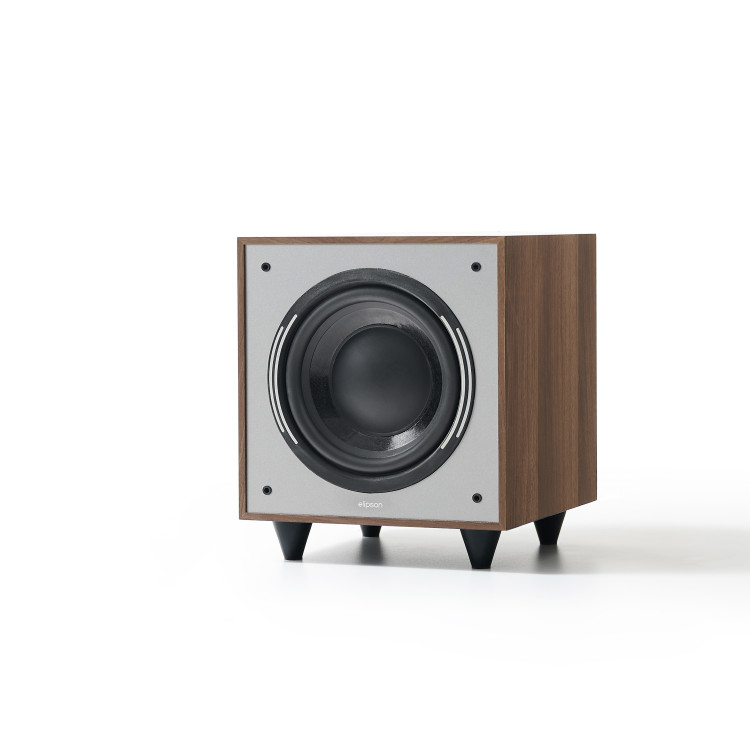 Elipson Horus 8S subwoofer  - Walnut / Dark Grey