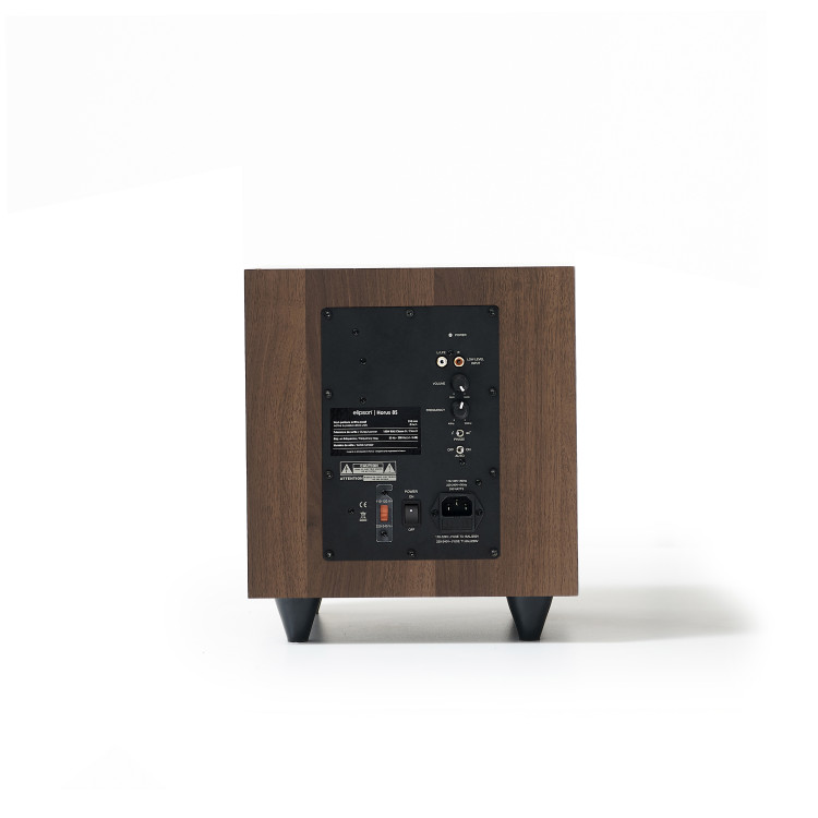 Elipson Horus 8S subwoofer  - Walnut / Dark Grey