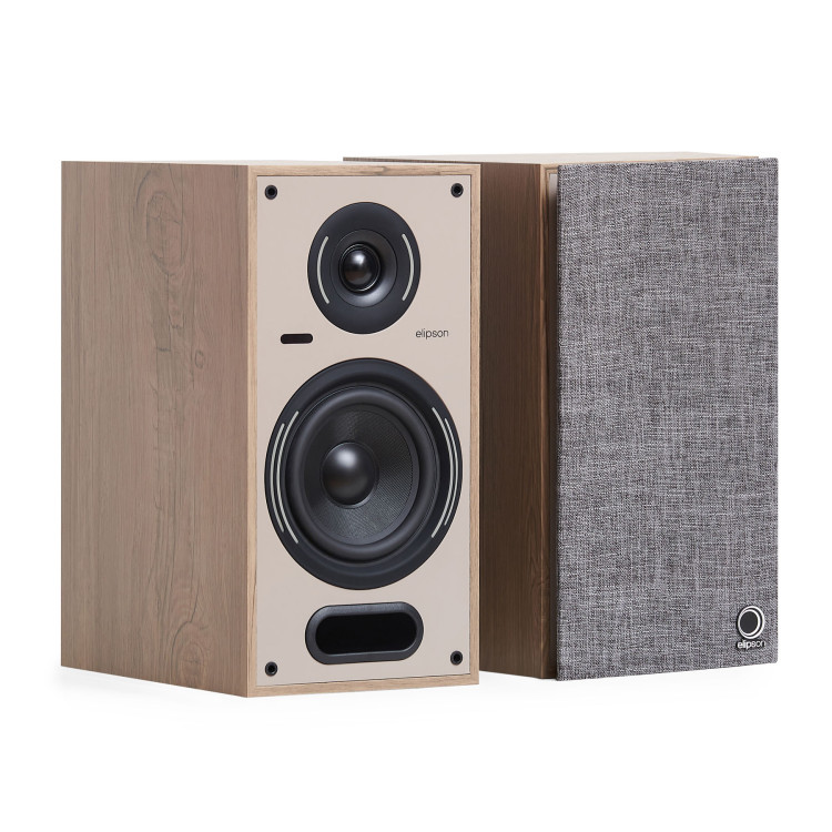 Elipson Horus 6B Bt Phono, Actieve Boekenplank - Licht hout / Beige (per paar) Elipson Horus 6B Bt Phono, Actieve Boekenplank - Licht hout / Beige (per paar)