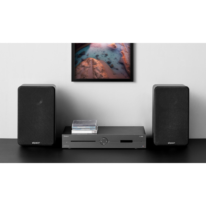 Elipson Performance CD 300 Cd-Speler - Gun grey Elipson Performance CD 300 Cd-Speler - Gun grey