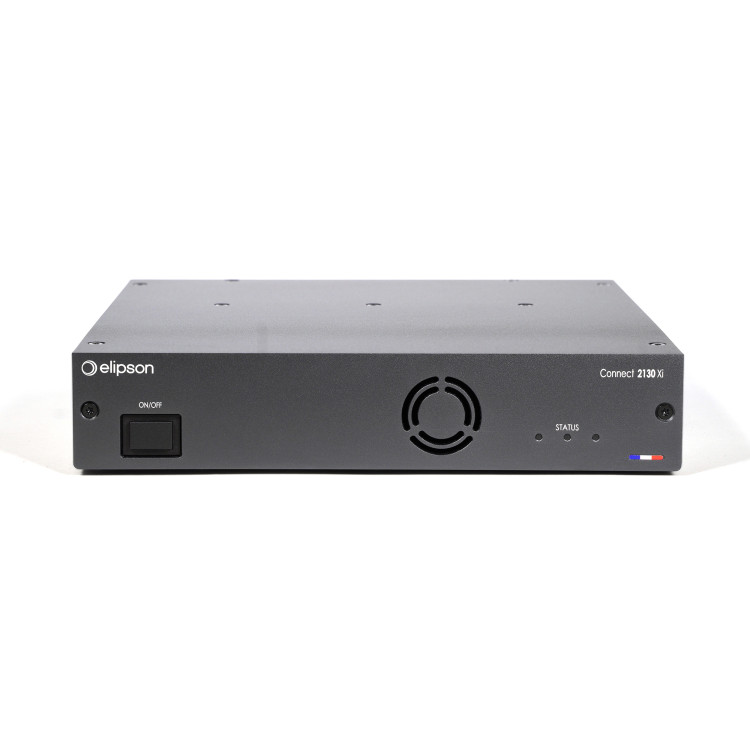 Elipson Connect 2130 Xi Streaming Amplifier (4-8 Ohmn and 100V compatible) - Gun grey anodizing (Per Piece)