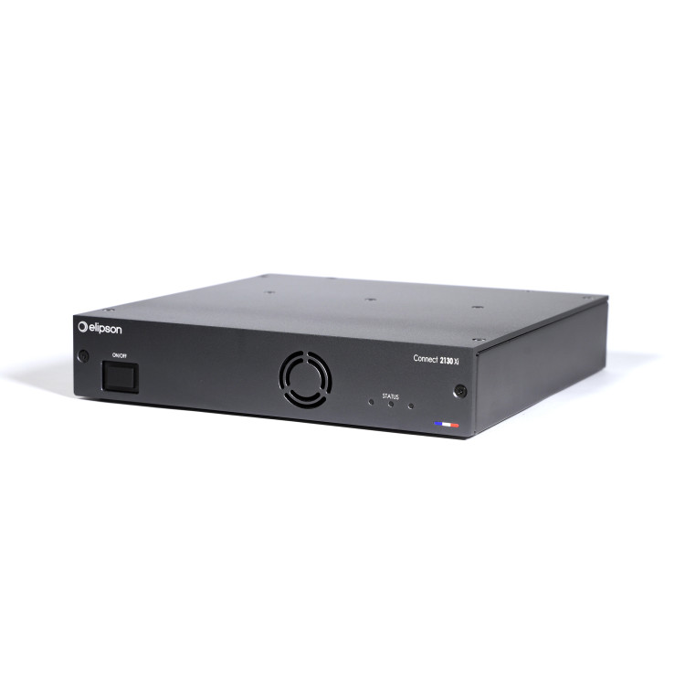 Elipson Connect 2130 Xi Streaming Amplifier (4-8 Ohmn and 100V compatible) - Gun grey anodizing (Per Piece)