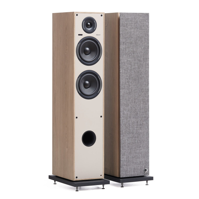 Elipson Horus 11F Active Bt, Actieve vloerluidsprekers - Licht hout / Beige (per paar) Elipson Horus 11F Active Bt, Actieve vloerluidsprekers - Licht hout / Beige (per paar)