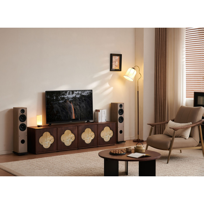 Elipson Horus 11F Active Bt, Actieve vloerluidsprekers - Licht hout / Beige (per paar) Elipson Horus 11F Active Bt, Actieve vloerluidsprekers - Licht hout / Beige (per paar)
