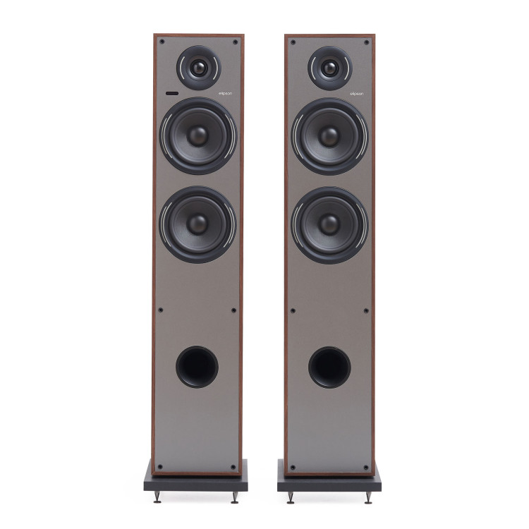 Elipson Horus 11F Active Bt, Actieve vloerluidsprekers - Walnoot/Donker Grijs (per paar) Elipson Horus 11F Active Bt, Actieve vloerluidsprekers - Walnoot/Donker Grijs (per paar)