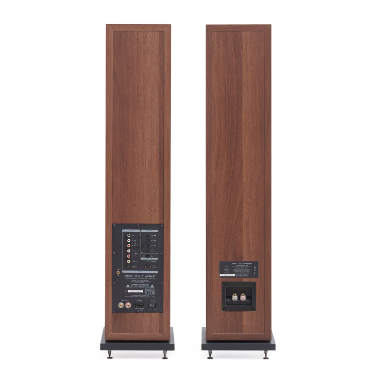Elipson Horus 11F Active Bt, Actieve vloerluidsprekers - Walnoot/Donker Grijs (per paar) Elipson Horus 11F Active Bt, Actieve vloerluidsprekers - Walnoot/Donker Grijs (per paar)