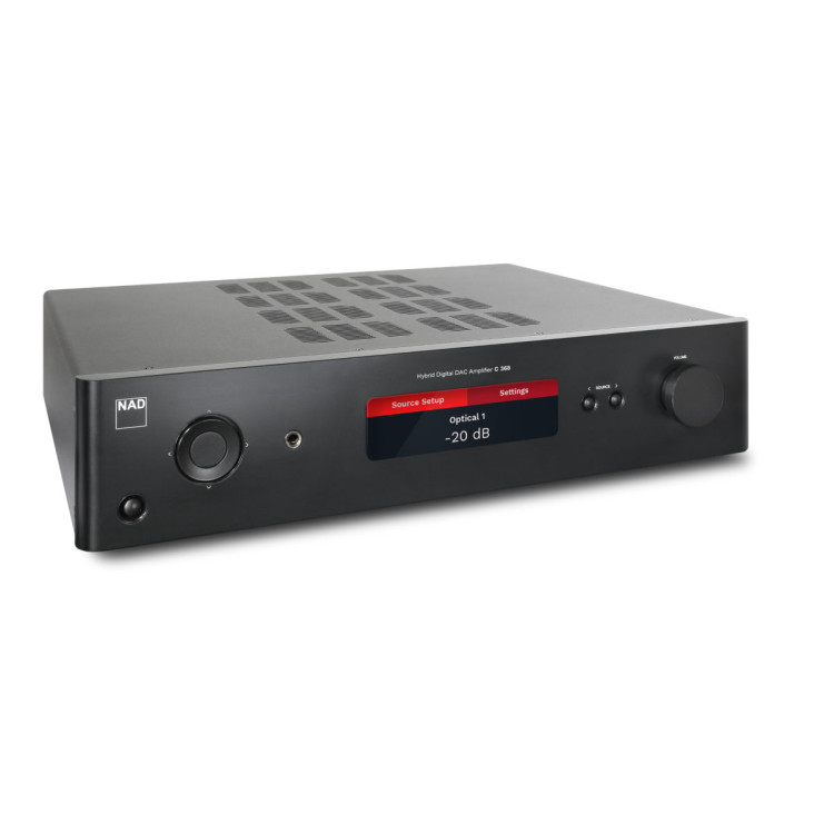 NAD C 368 Hybride Digitale DAC-versterker NAD C 368 Hybride Digitale DAC-versterker