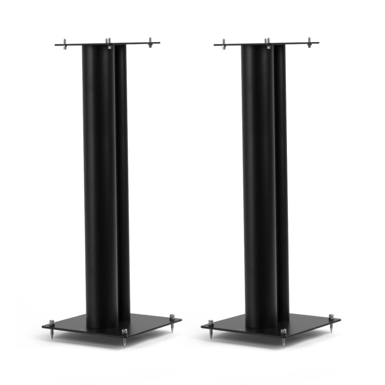 Norstone STYLUM 3 speaker stands - 80 cm Height - Black satin (Per Pair)