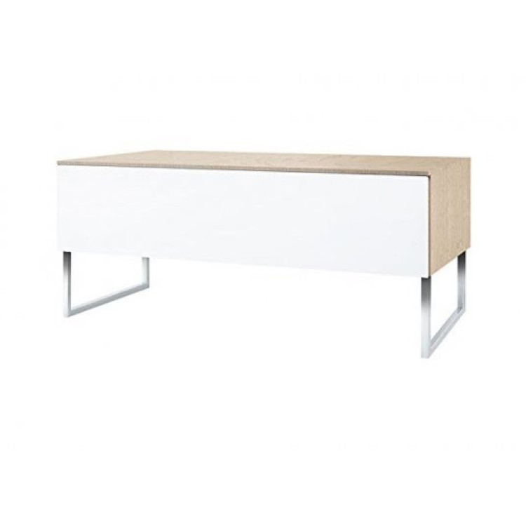 Norstone KHALM, rack 1400mm - White/Oak Norstone KHALM, rack 1400mm - White/Oak