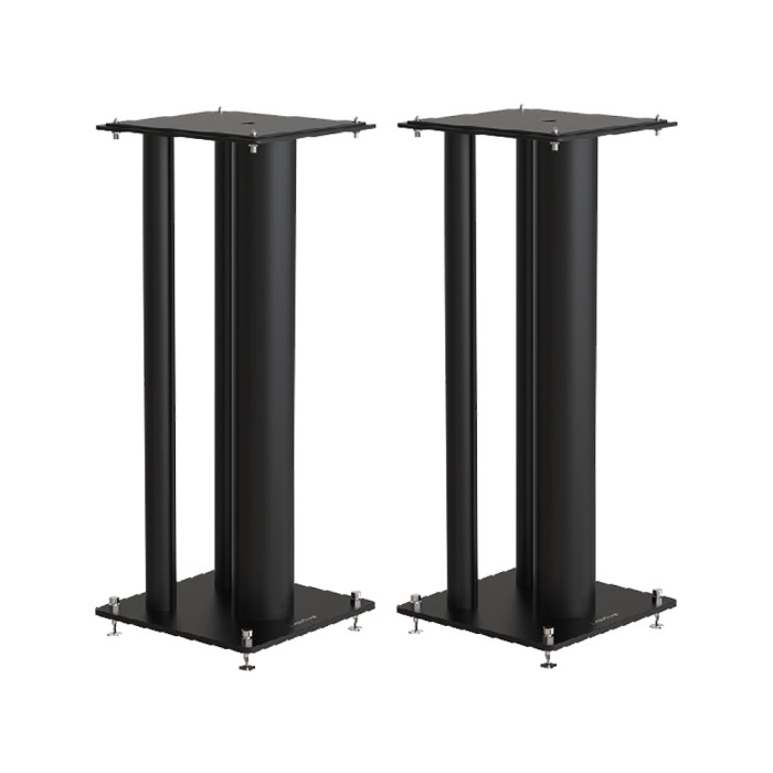 Norstone STYLUM MAX luidsprekerstands - 60 cm Hoog - Zwart satijn (per paar)